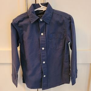 Nautica boys button up shirt